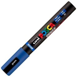 Marcador BRUSH POSCA PC-5BR Azul (6 Unidades)