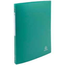 Carpeta de anillas Exacompta Verde oscuro A4 (20 Unidades)