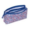 Portatodo Nait Nait Flores coimbra azul Azul 22 x 12 x 3 cm