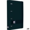 Carpeta de anillas Oxford LIVE&GO Negro A4+ (10 Unidades)