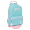 Mochila Escolar con Ruedas Munich Heaven Celeste 30 x 46 x 14 cm