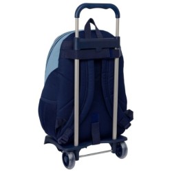 Mochila Escolar con Ruedas Munich Royal Azul 32 x 44 x 16 cm