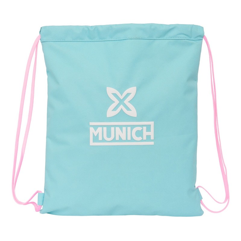 Bolsa Mochila con Cuerdas Munich Heaven Azul cielo 35 x 40 x 1 cm Bolsa Mochila con Cuerdas Munich Heaven Azul cielo 35 x 40 x 1 cm