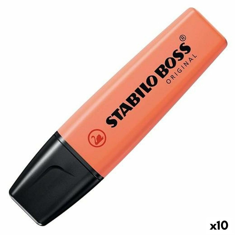 Subrayador Stabilo Coral (10 Unidades) Subrayador Stabilo Coral (10 Unidades)