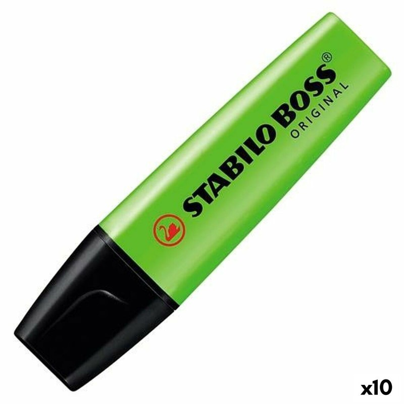 Subrayador Stabilo Lima (10 Unidades) Subrayador Stabilo Lima (10 Unidades)