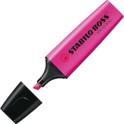 Subrayador Stabilo Violeta Magenta (10 Unidades)