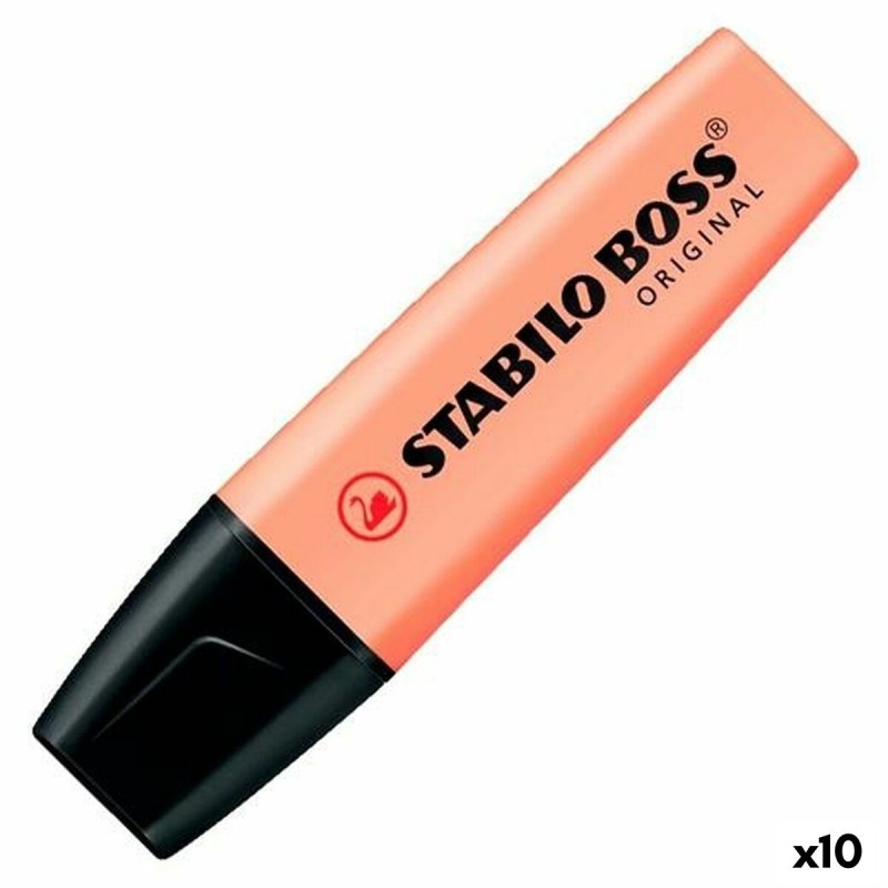 Subrayador Stabilo Melocotón Pastel (10 Unidades) Subrayador Stabilo Melocotón Pastel (10 Unidades)