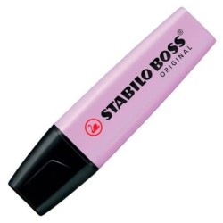 Subrayador Stabilo Violeta Pastel (10 Unidades)