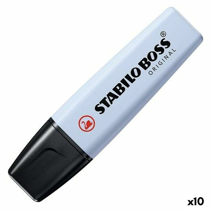 Subrayador Stabilo Azul claro (10 Unidades) Subrayador Stabilo Azul claro (10 Unidades)
