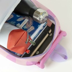 Mochila Escolar con Ruedas Minnie Mouse Rosa 25 x 37 x 10 cm