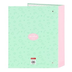 Carpeta de anillas BlackFit8 Moon Verde A4 27 x 33 x 6 cm