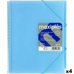 Carpeta Clasificadora Grafoplas Azul A4 (4 Unidades)