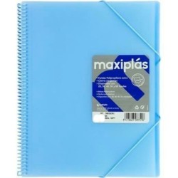 Carpeta Clasificadora Grafoplas Azul A4 (4 Unidades)
