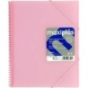 Carpeta Clasificadora Grafoplas Rosa claro A4 (4 Unidades)