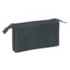 Portatodo Triple Kings League Kunisport Gris 22 x 12 x 3 cm