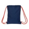 Bolsa Mochila con Cuerdas Super Mario World Azul marino 26 x 34 x 1 cm