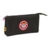 Portatodo Triple Kings League Porcinos Negro 22 x 12 x 3 cm