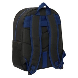 Mochila Escolar Naruto Ninja Azul Negro 32 x 38 x 12 cm