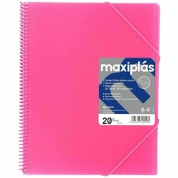Carpeta Clasificadora Grafoplas MAXIPLÁS Fucsia A4 (5 Unidades)