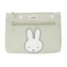 Portatodo Doble Miffy Niebla Gris 23 x 16 x 3 cm