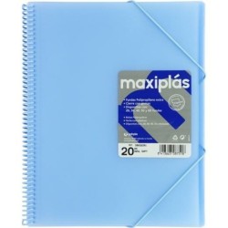Carpeta Clasificadora Grafoplas Azul A4 (6 Unidades)