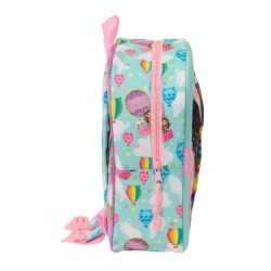 Mochila Escolar Gabby's Dollhouse Rosa Azul cielo 22 x 27 x 10 cm 3D