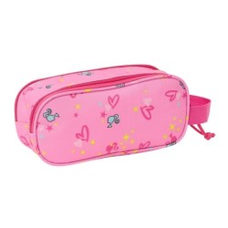 Portatodo Doble Barbie Rosa Fucsia 21 x 8 x 6 cm 3D