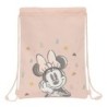Bolsa Mochila con Cuerdas Minnie Mouse Baby Rosa 26 x 34 x 1 cm