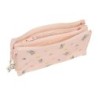 Portatodo Triple Minnie Mouse Baby Rosa 22 x 12 x 3 cm