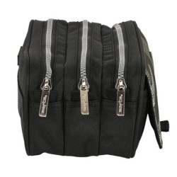 Estuche Escolar Safta Stone Negro 21,5 x 10 x 8 cm