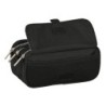 Estuche Escolar Safta Stone Negro 21,5 x 10 x 8 cm