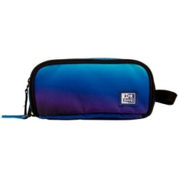 Portatodo Triple Oxford KANGOO GRADIENT SPACE Azul 23 x 8,5 x 10 cm (15 Unidades)