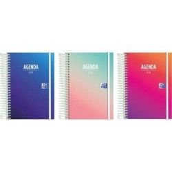 Agenda Oxford 1/8 12 x 18 cm 2025-2026 (8 Unidades)
