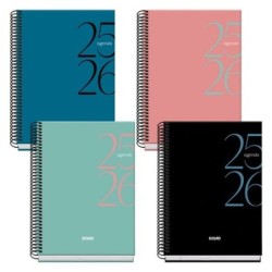 Agenda DOHE SYSTEM A5 150 x 210 mm 2025-2026 (40 unidades)