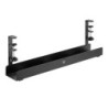 Organizador de Cables Ewent Negro Metal