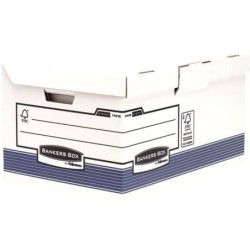 Caja de Archivo Fellowes Maxi Azul Blanco 31 x 39 x 56 cm 10 Unidades