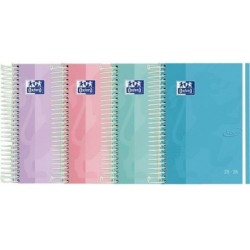 Agenda Oxford TOUCH 1/8 12 x 18 cm 2025-2026 (8 Unidades)