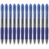 Bolígrafo de gel Pilot BL-G2-7 Azul 12 Unidades