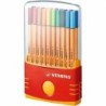 Set de Rotuladores Stabilo 8820-03 Multicolor 0,4 mm (20 Piezas)