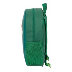 Mochila Escolar 3D Real Betis Balompié Verde 27 x 33 x 10 cm