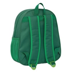 Mochila Escolar 3D Real Betis Balompié Verde 27 x 33 x 10 cm