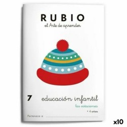 Cuaderno Educación Infantil Rubio N7 A5 Español (10 Unidades)