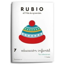 Cuaderno Educación Infantil Rubio N7 A5 Español (10 Unidades)