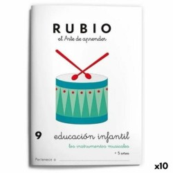 Cuaderno Educación Infantil Rubio N9 A5 Español (10 Unidades)