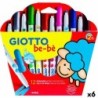 Set de Rotuladores Giotto BE-BÉ Multicolor (6 Unidades)