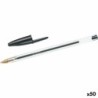 Bolígrafo Bic Cristal Negro Original (50 Unidades)