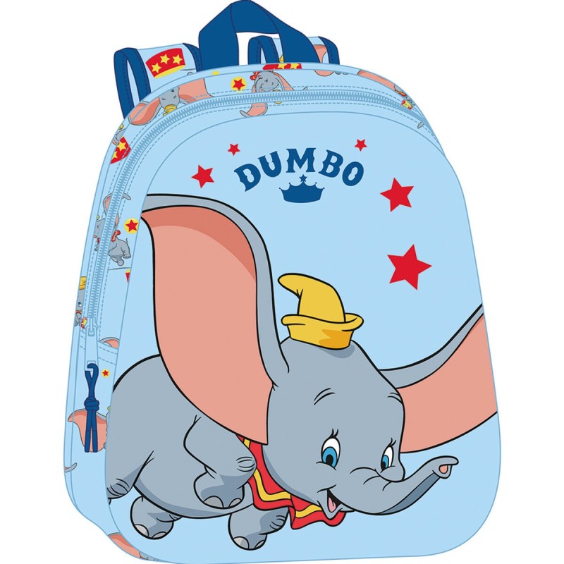 Mochila Escolar Clásicos Disney Azul cielo 27 x 33 x 10 cm Mochila Escolar Clásicos Disney Azul cielo 27 x 33 x 10 cm