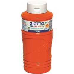 Pintura de Dedos Giotto Naranja 750 ml (6 Unidades)