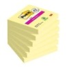 Notas Adhesivas Post-it Super Sticky Amarillo 76 x 76 mm 6 Piezas (24 Unidades)