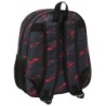 Mochila Infantil 3D Batman Negro 27 x 33 x 10 cm
